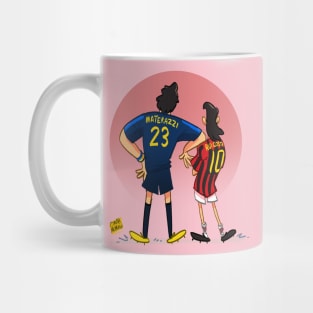 Marco Materazzi and Rui Costa Mug